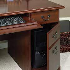 The only odd thing is that you can't pick it up yourself (maybe so their employees aren't. Sauder Outlet Heritage Hill Executive Desk Classic Cherry Office Furniture 4 Sale