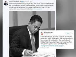 He is the member of parliament of malaysia for the tanjong piai constituency in the state of johor from 2018.1 dr. Pesanan Terakhir Dr Md Farid