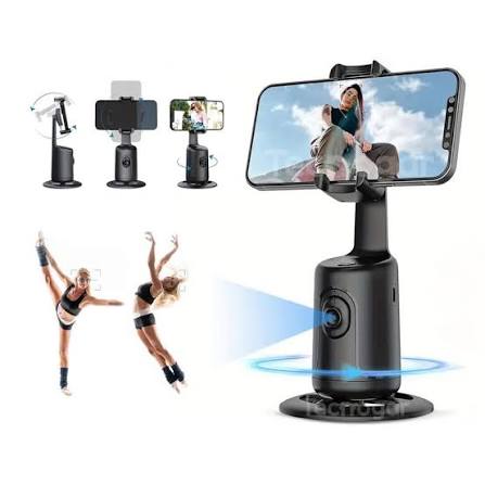 TRÍPODE CON SEGUIMIENTO FACIAL AUTOMÁTICO 360° CON LECTOR DE GESTOS