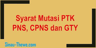 Yang bertanda tangan di bawah ini: Syarat Mutasi Pindah Sekolah Induk Bagi Ptk Cpns Pns Dan Gty 2020 Sinau Thewe Com