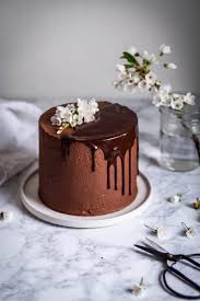 Marzipan Cake With Dark Chocolate Buttercream The Floured Table Recipe Marzipan Cake Cake Cupcake Cakes