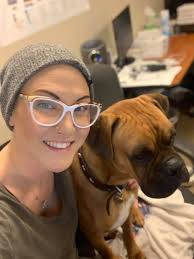 Larry's 5 month performance review with boxer expressions