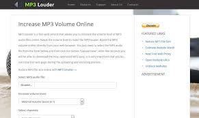 Increase Mp3 Audio Volume Online Boost Mp3 Volume Online Make Mp3 Songs Louder Online Mp3 Song Volume