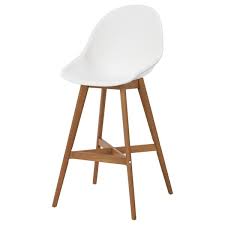 Fanbyn Bar Stool With Backrest White Ikea In 2020 White Bar Stools Ikea Barstools Ikea Bar