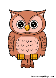 Not sure what to do with those finished coloring pages? Owl Drawing How To Draw An Owl Step By Step