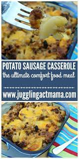 Best Ever Sausage And Potato Casserole Recipe Sausage Casserole Ground Sausage Recipes Recipes