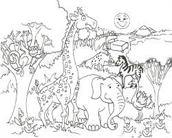 Free Printable Giraffe Coloring Pages For Kids In 2020 Malvorlagen Tiere Afrikanische Tiere Bibel Malvorlagen