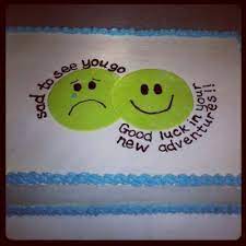 See more ideas about farewell cake, cake, goodbye cake. Going Away Cake By Bake My Day Http Www Giftideascorner Com Gifts Coworkers Going Away Cakes Goodbye Cake Farewell Cake