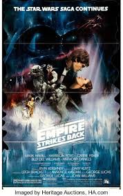 звездные войны эпизод 3 месть ситхов 2005 смотреть онлайн Movie Posters Science Fiction The Empire Strikes Back 20th Century Fox 1980 Folded Veryfine St Star Wars Movies Posters Star Wars Film Star Wars Poster