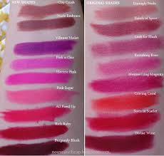 nouveau cheap swatches of all ten new maybelline