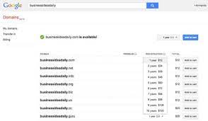 Google's Domain Registration Service Can Help Small Businesses - Practical  Ecommerce