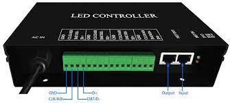 H802tb Led Master Pixel Controller Support Dmx Console Software Led Build Software Work With Slaver H801ra H802ra H801rc Led Controller Dmx Light Accessories