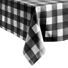 Black And White Buffalo Check Tablecloth Farmhouse Living Buffalo Check Tablecloth Collection 60 X 120 Black White Elrene Home Fashions Elrene Home Fashions Buffalo Check Tablecloth Farmhouse Living