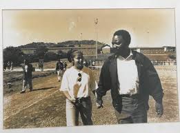 Since being appointed deputy president in may 2014 by south african president jacob zuma, cyril ramaphosa has stepped back from his business pursuits to avoid conflicts of interest. My Mother Being Escorted By Cyril Ramaphosa Current President Of South Africa To Vote For The First Time In The First Democratic Election Of South Africa 1994 Oldschoolcool