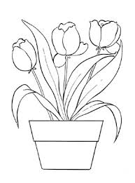 Ausmalbild Tulpen Zum Ausdrucken Und Ausmalen Ausmalbilder Malvorlagen Kindergarten Blumen T In 2020 Ausmalbilder Ausmalen Ostergeschenke Selber Basteln