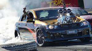 Blown V8 Holden Commodore Burnout Fire Rogue Holden Commodore Commodore Holden
