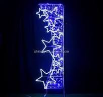2D Motif Light Outdoor LED Ambient Lights Adorning The Street