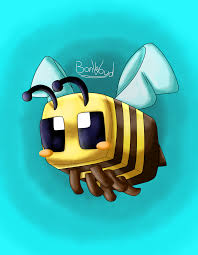 Wilson scientists suspect that bees and flowerin. Had A Go At Drawing A Minecraft Bee Because They Look Cute In The Game R Minecraft