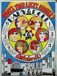 Woolworths What S Your Lucky Number Baby Doll Vintage Cosmetics Advert 1968 Ebay Vintage Makeup Ads Baby Dolls Baby Doll Makeup