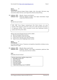 Kalimat fakta dan kalimat opini kaidah kebahasaan teks eksposisi bagian pertama. Contoh Soal Bahasa Indonesia1 Un Smp Per Skl