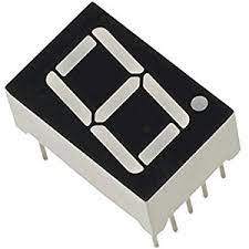 7 Segment LED Display Common Cathode - Electronic Components & Robotics  Parts Online Shopping In India