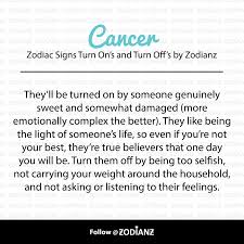 Cancer belongs to a group of signs which astrologers call water signs. Everything You Need To Know About Your Cancer Zodiac Lover