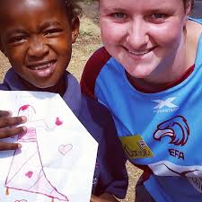 Volunteer work with African children has changed Danielle's world