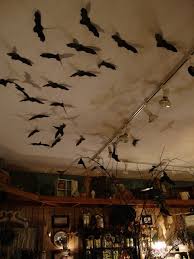A Ceiling Of Bats Halloween Deco Halloween Window Halloween Inspiration