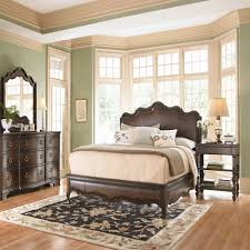 Universal Furniture Contessa Bedroom Set In Distressed Old World Cherry Home Master Bedroom Design Furniture