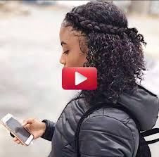 biracial女の子のためのシンプルなカーリー混合レースヘアスタイル mixed race hairstyles curly hair styles naturally medium hair styles