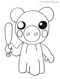 Este fue desarrollado por minitoon utilizando roblox studio. Peppa Pig From Piggy Roblox Coloring Pages In 2021 Kitty Coloring Cool Coloring Pages Coloring Pages