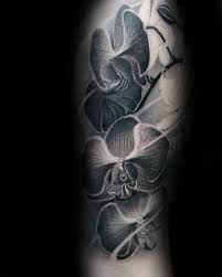 There is a great number of orchid species and anyone who chooses this design should consider the possible meanings carefully. 70 Orchid Tattoos For Men Timeless Flower Design Ideas