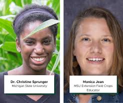 Dr. Christine Sprunger, associate professor in the Department of Plant,  Soil, and Microbial Sciences, is collaborating with more than 90 farmers  across Michigan to examine the impact different agricultural practices have  on