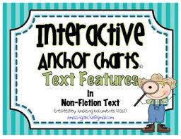Interactive Anchor Charts Text Features