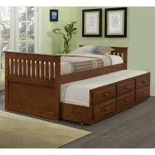 We are located in katy and serve the houston & katy, texas area. Donco Trading Company Kids Beds 103te Twin Mission Captains Bed Espresso Trundle Bed From R R Discount Furniture