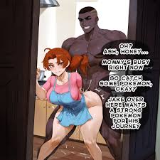 pokemon, delia ketchum (pokemon), satoshi (pokemon), aipotions, 1boy - R34  Vault