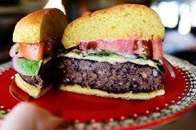 Black Bean Burger Pioneer Woman Black Bean Burger Recipe In 2020 Black Bean Burgers Bean Burger Food