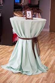 We are a leading wholesale supplier of rental qualify spandex cocktail table covers in the usa, open to the public. Using Tablecloths On Cocktail Tables Linentablecloth