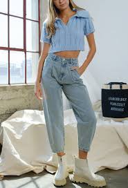 NIKKI HIGH RISE MOM FIT JEAN