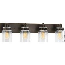 Bronze Vanity Lighting Lighting The Home Depot
