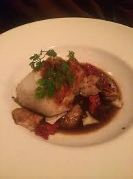 Pan Seared Chilean Sea Bass With Roasted Tomatoes Shiitakes And Mushroom Broth Picture Of The Capital Grille Las Vegas Tripadvisor