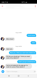 When The Reddit Pick Up Line Comes Through Rtinder