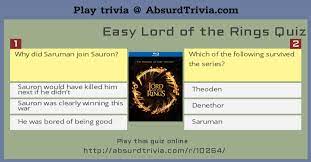 An update to google's expansive fact database has augmented its ability to answer questions about animals, plants, and more. Easy Lord Of The Rings Quiz