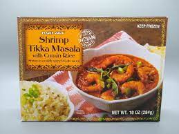 The one dish you're guaranteed to find at every indian restaurant and now, thanks to trader joe's, you can almost always find it in my kitchen as well. Trader Joe S Shrimp Tikka Masala With Cumin Rice Aldi Reviewer