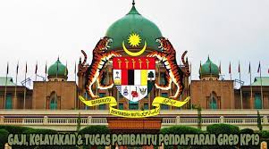 Apabila berbual mengenai temuduga soalan temuduga pembantu pendaftaran gred kp19 in english. Gaji Kelayakan Tugas Pembantu Pendaftaran Gred Kp19 Spa