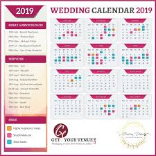Best Wedding Dates To Get Married In 2019 Gyv Blog Dowload In 2020 25 September Day Got Married