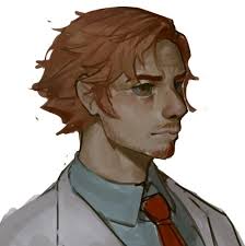 doodled a concept of dr everett king cause ive been reading lots of scp  stuff