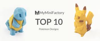 Maybe you would like to learn more about one of these? Top 10 Best Pokemon Designs To 3d Print Now Myminifactory Blog