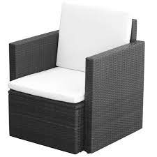 Location salon resine tressee disponible sur lyon et fauteuil jardin en resine tressee st tropez buffalo marron lot de 2 fauteuils en resine. Fauteuil Resine Tressee 65 X 65 X 73 Cm Noir Cdiscount Jardin