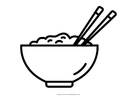 You're welcome to embed this image in your website/blog! Rice Bowl Coloring Page Ultra Coloring Pages Coloring Home